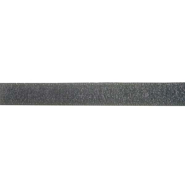 Makr Ribbon, Silver Metallic Black Ribbon- 9mmx9.1m