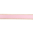 Makr Ribbon, Gold Edge Pearl Pink Satin- 9mmx9.1m