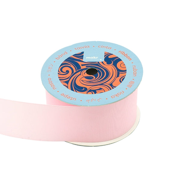 Makr Ribbon, Pearl Pink Taffeta- 38mmx3.6m