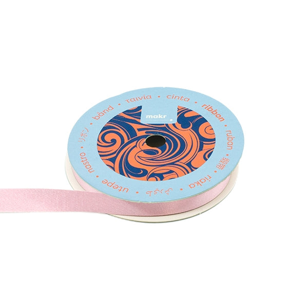 Makr Ribbon, Pink Double-Sided Silver- 9mmx9.1m