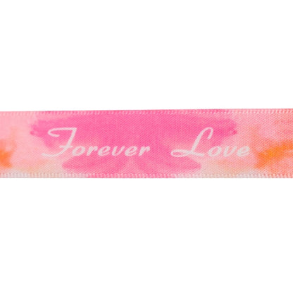 Makr Ribbon, Forever Love Pink- 16mmx4.5m