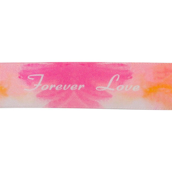 Makr Ribbon, Forever Love Pink- 25mmx4.5m