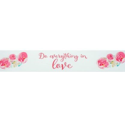 Makr Ribbon, Do Everything in Love Satin- 38mmx3.6m