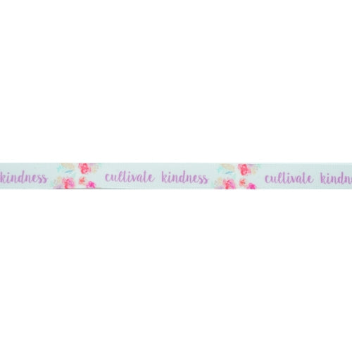 Makr Ribbon, Cultivate Kindness Satin- 9mmx9.1m