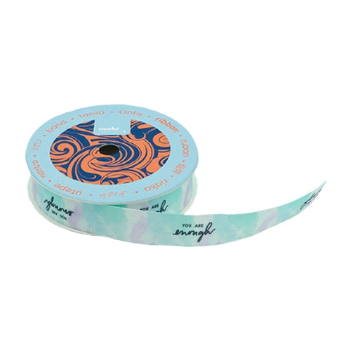 Makr Ribbon, You Are Enough Satin- 16mmx4.5m