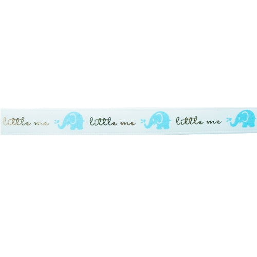 Makr Ribbon, Elephant White Satin- 9mmx9.1m