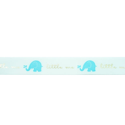 Makr Ribbon, Elephant White Satin- 16mmx4.5m