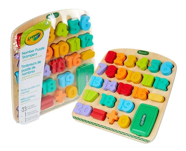 Crayola Number Puzzle Stampers