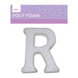 Makr Polyfoam, Uppercase R- White