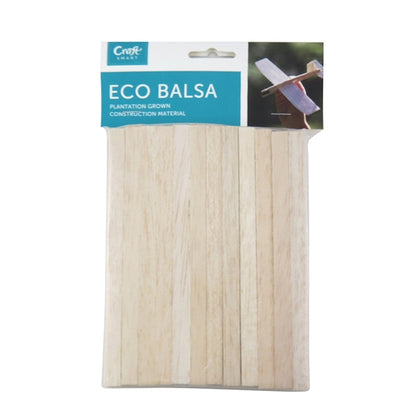 Craftsmart Balsa Basics Pack, Assorted Sticks- 120pc