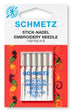 Schmetz CD Embroidery Needle- 130/705 H-E - 75/11