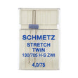 Schmetz Twin Stretch Needle- 130/705 H-S ZWI - 4,0/75