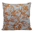 Printed Designer Cushion, Golden Leaf- 45x45cm - Cambridge House