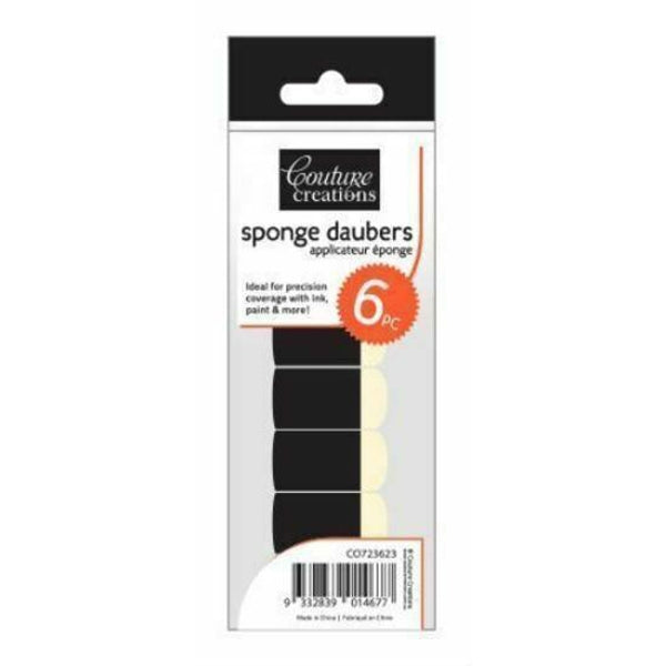 Couture Creations Sponge Daubers Set, 6pc