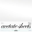 Couture Creations Acetate Sheets,  12x12inch- 10pc