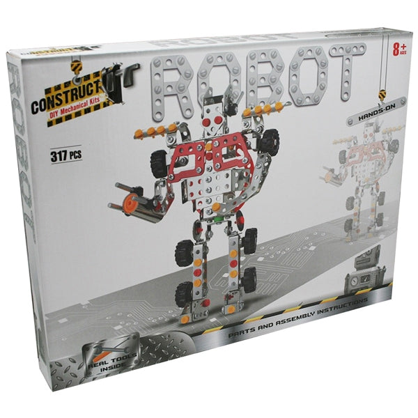 Construct It DIY Mechanical Kit, Robot- 317pcs