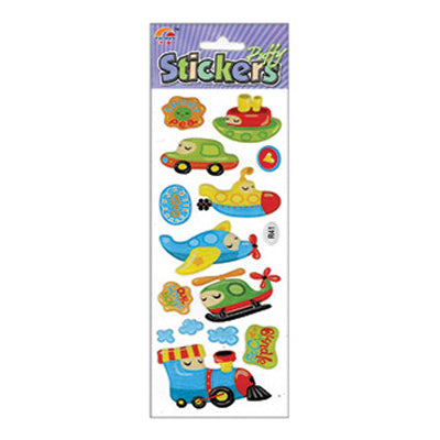 Sullivans Puffy Sticker, Transport