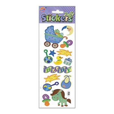 Sullivans Puffy Sticker, Baby Blue