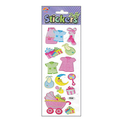 Sullivans Puffy Sticker, Baby Pink