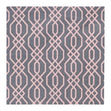 Emma & Mila Craft Print Fabric, Grey Pinkish Pattern- Width 112cm