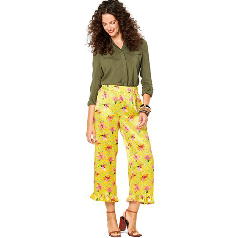 Burda Pattern X06199 Misses' Pull-on Pants & Shorts (34-44)
