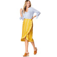 Burda Pattern X06200 Misses' Wrap Skirt With Tie (34-44)