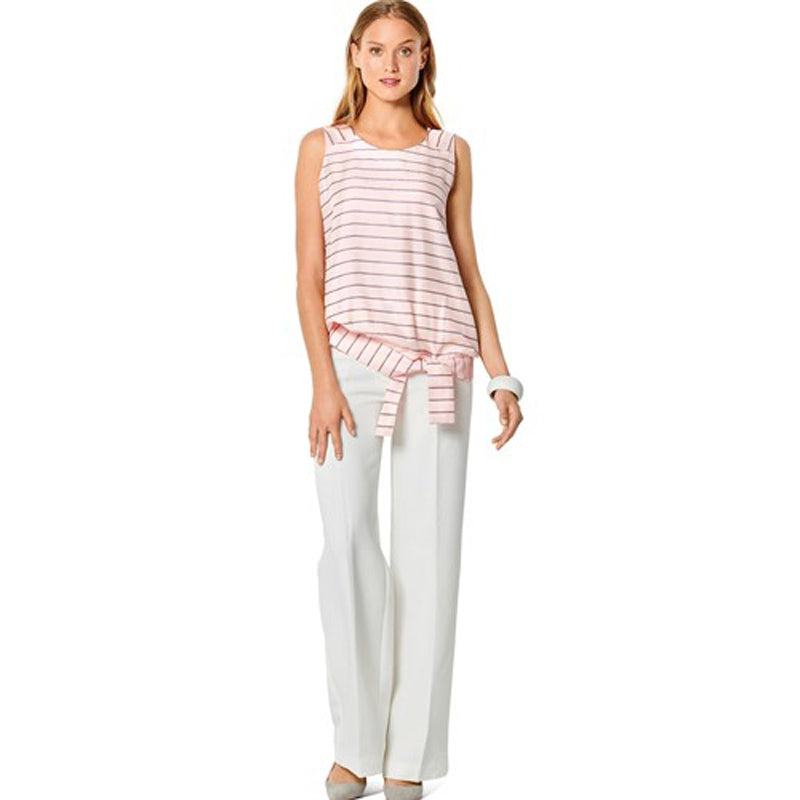 Burda Pattern X06201 Misses' Tops w/ Hem Variations (34-44)