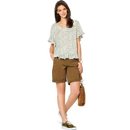 Burda Pattern X06204 Misses' Pull-On Tops (34-44)