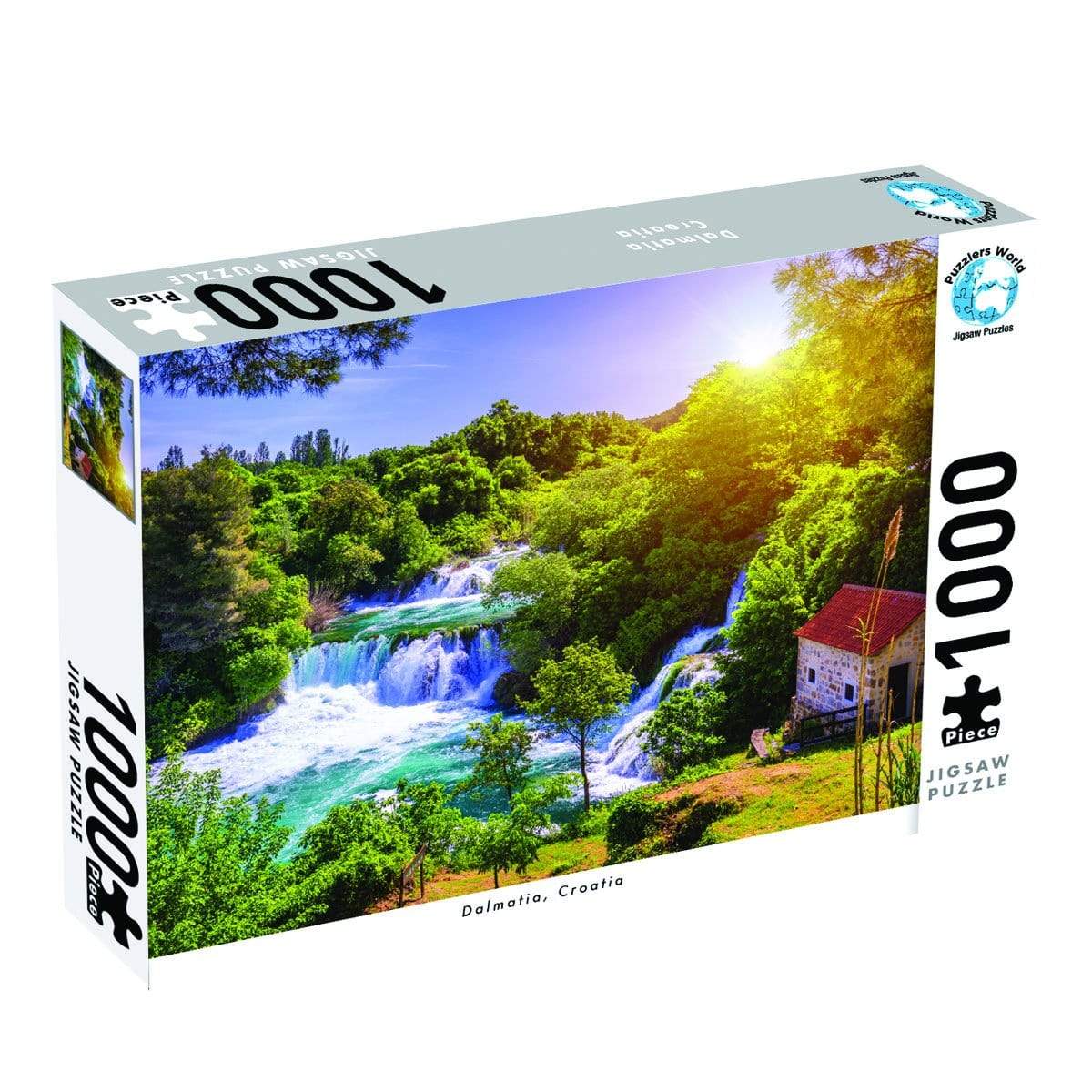 Puzzlers World 1000pc Jigsaw Puzzle, Dalmatia Croatia