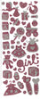 Arbee Sticker, Baby Access Glitters- Pink