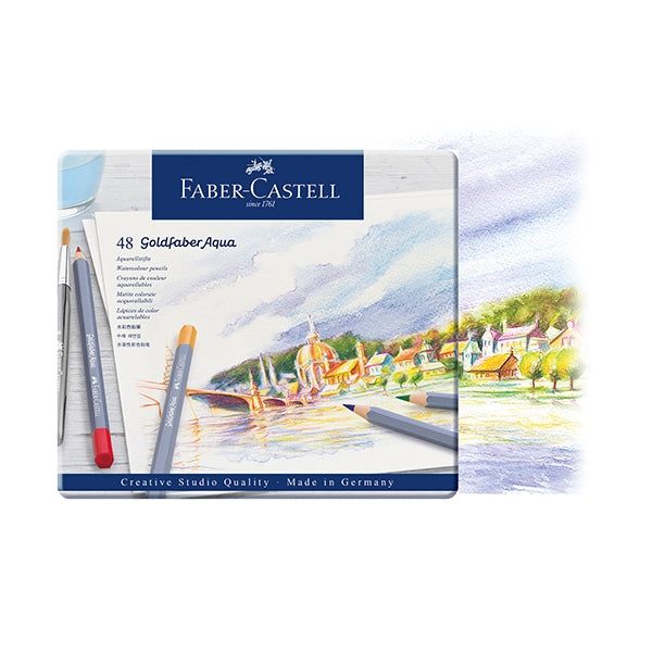 Faber-Castell Aqua Watercolour Pencils, Assorted