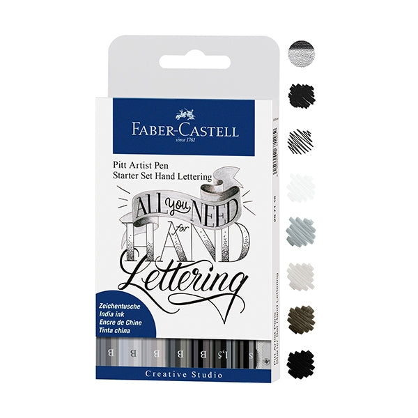 Faber-Castell Pitt Artist Pen Hand Lettering Starter Set