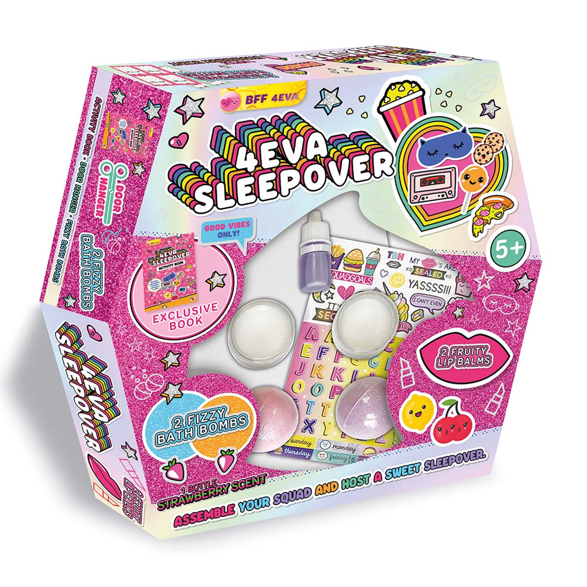 Hex Activity Craft Box, 4 Eva Sleepover Kit