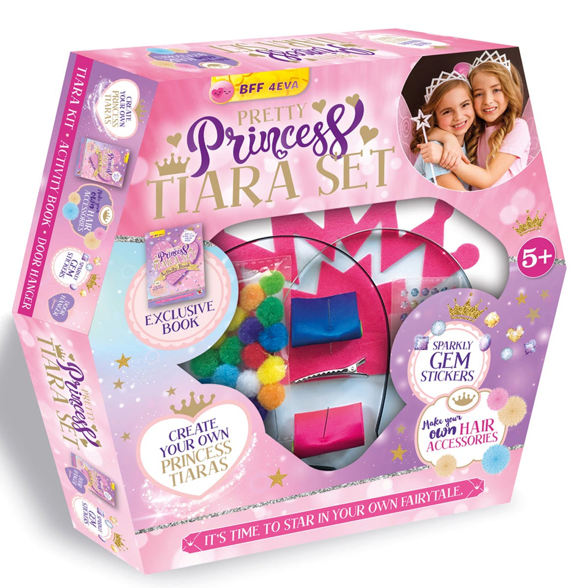 Hex Activity Craft Box, Princess Tiara Kit