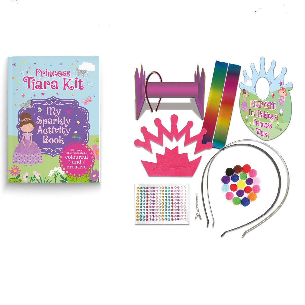 Hex Activity Craft Box, Princess Tiara Kit