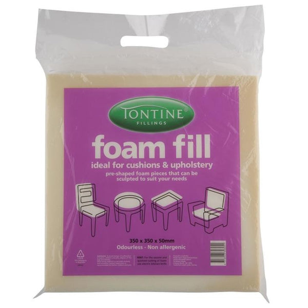 Tontine Foam Fill- 350x350x50mm