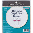 Dimensions Kit, I Need Glasses- 6x7in