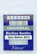 Klasse Machine Needle, Size 80/12- 6pk