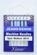 Klasse Jeans Machine Needle, Size 90/14- 6pk
