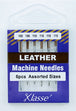 Klasse Leather Mix Machine Needle, Size 100/110- 6pk