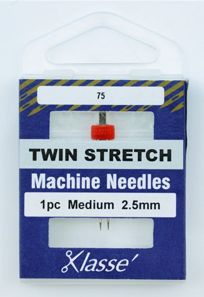 Klasse Twin-Stretch Machine Needle, Size 75/2.5mm