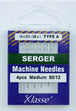 Klasse Serger Machine Needle, Size 80/12 (170a)