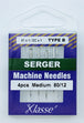 Klasse Serger Machine Needle, Size 80/12 (170b)