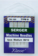 Klasse Serger Machine Needle, Size 80/12 (170g)