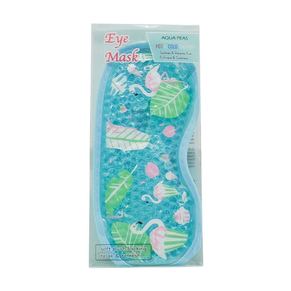 Hot/Cold Eye Mask, Flamingo Print