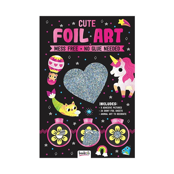 Sparkly Foil Art, Cute