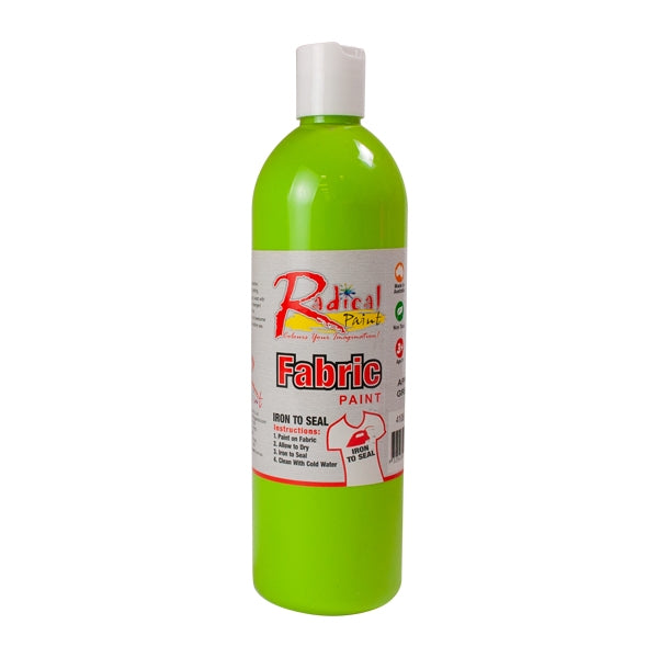 Radical Fabric Paint, Apple Green- 500ml