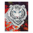Diamond Dotz Art Kit, White Tiger in Autumn- 35.5 x 45.72cm