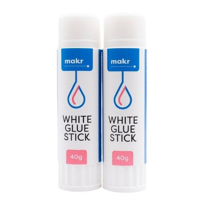 Makr Glue Stick, White- 2pk