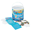 Hama Beads and Pegboards In Bucket